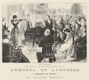 Armorel of Lyonesse, A Romance of To-Day, by Walter Besant by Frederick Barnard
